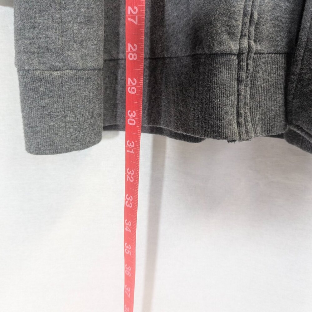 Victoria's Secret Plush & Lush Size Small Gray Sweat Jacket in Trench-Style - Picture 10 of 15